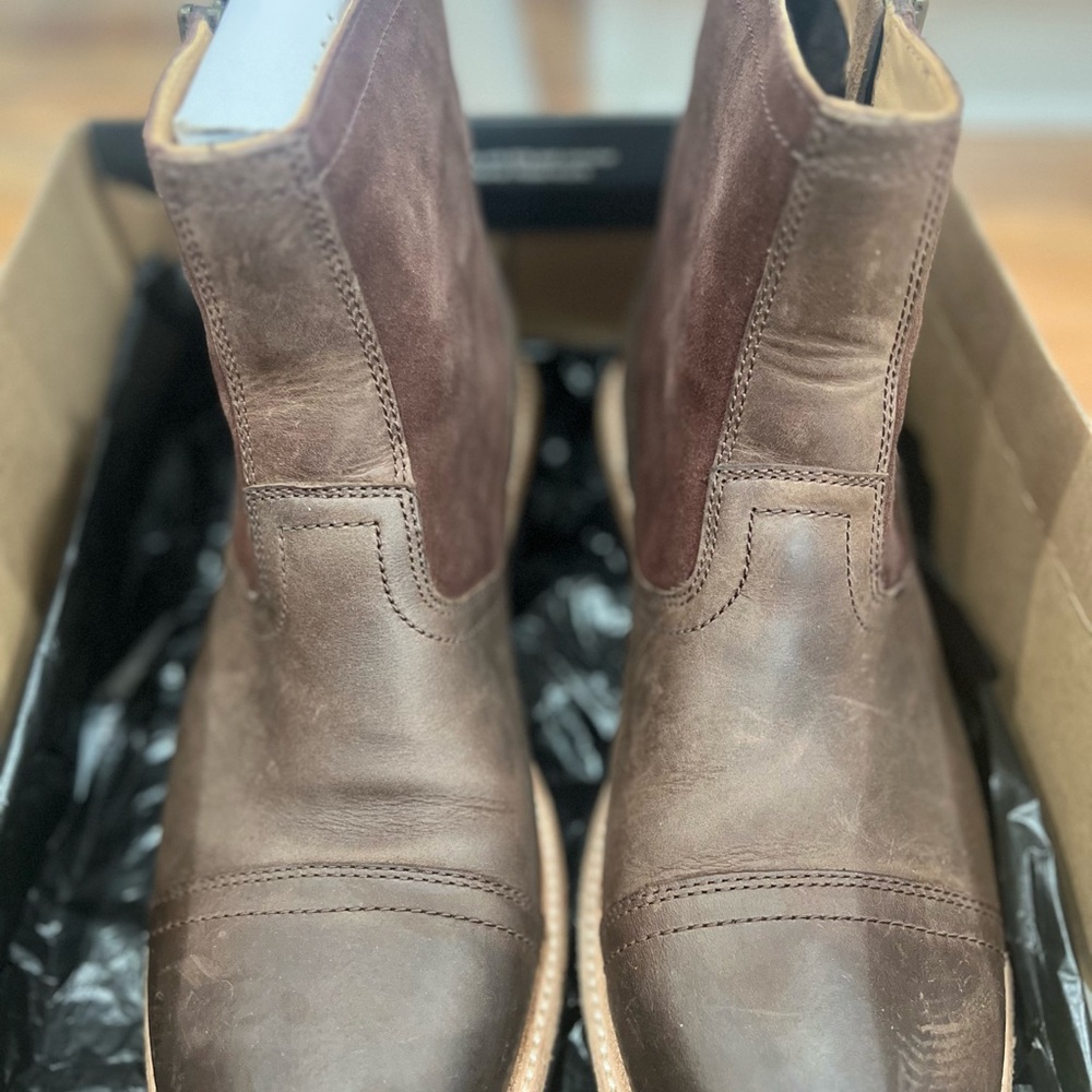 Men's Brown Leather Boots